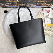 Dolce Gabbana DG Logo Black Tote Bag 30x34x14cm - 3