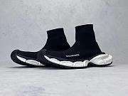 Balenciaga 3XL Sock Recycled Knit Sneaker Black - 4