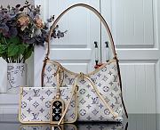 Louis Vuitton LV CarryAll PM Multicolor Beige 29 x 24 x 12 cm - 1