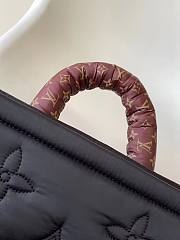 Louis Vuitton LV Pillow Backpack Monogram Nylon Black 39x45x5cm - 5