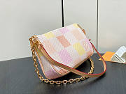 Louis Vuitton LV Pochette Accessoires Peach Pink 23.5 x 13.5 x 4 cm - 3