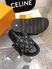 Louis Vuitton LV Pool Pillow Flat Comfort Mule Denim - 4