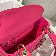 Dior Mini Lady Bag Pink Gold 17cm - 6