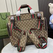 Gucci Original GG Diaper Bag 40x35x20cm - 5