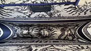 Dior Medium Book Tote White Navy Blue Toile De Jouy Soleil 36cm - 3