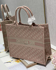 Dior Large Book Tote Pink Oblique 42 x 35 x 18.5 cm - 6