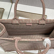 Dior Large Book Tote Pink Oblique 42 x 35 x 18.5 cm - 5