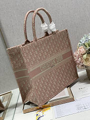 Dior Large Book Tote Pink Oblique 42 x 35 x 18.5 cm - 3