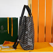 Goyard Sac Voltaire Shoulder Bag Black 38x35x11.5cm - 4