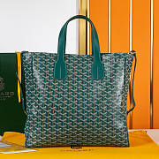 Goyard Sac Voltaire Shoulder Bag Green 38x35x11.5cm - 1