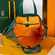 Goyard Sac Voltaire Shoulder Bag Green 38x35x11.5cm - 6