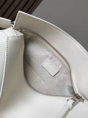 Loewe White Puzzle Small Shoulder Bag 24x16x10cm - 2