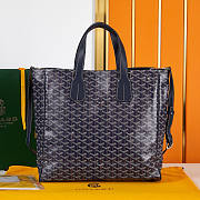 Goyard Sac Voltaire Shoulder Bag Navy Blue 38x35x11.5cm - 1