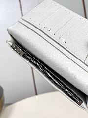 Louis Vuitton LV Brazza Wallet White 10 x 19 x 2 cm - 5