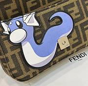 Fendi x FRGMT x POKÉMON Baguette Small Bag 19.5x5x13cm - 5