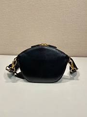 Prada Black Leather Mini Shoulder Bag 18x15x8cm - 2