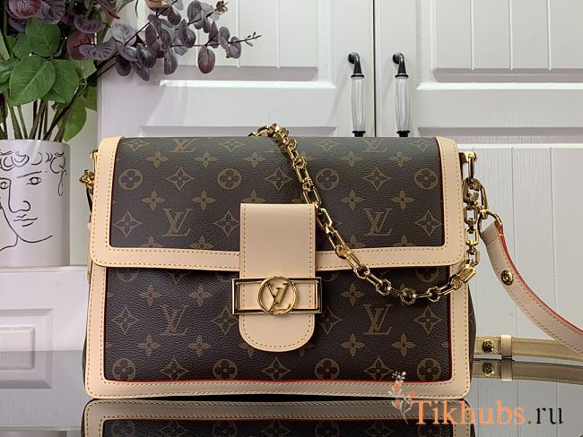 Louis Vuitton LV Dauphine Soft GM Monogram 28 x 20 x 11 cm - 1