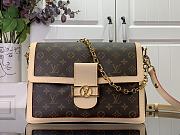 Louis Vuitton LV Dauphine Soft GM Monogram 28 x 20 x 11 cm - 1