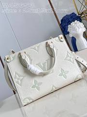 Louis Vuitton LV OnTheGo PM White Green 25x19x11.5cm - 5