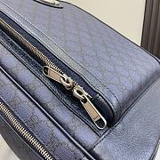 Gucci Ophidia GG Medium Backpack Blue 30x40x14cm - 4