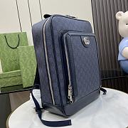 Gucci Ophidia GG Medium Backpack Blue 30x40x14cm - 3