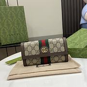 Gucci Ophidia GG Continental Wallet 19x10x3.5cm - 1