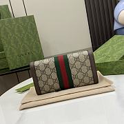 Gucci Ophidia GG Continental Wallet 19x10x3.5cm - 4