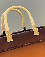 Fendi Sunshine Tote Brown Bag 40x17x37cm - 5