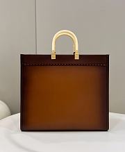 Fendi Sunshine Tote Brown Bag 40x17x37cm - 4