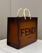 Fendi Sunshine Tote Brown Bag 40x17x37cm - 2