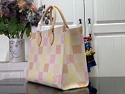 Louis Vuitton LV OnTheGo MM Peach Pink 35 x 27 x 14 cm - 4