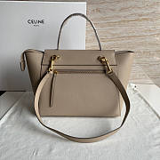 Celine Belt Bag Grained Calfskin Light Taupe 28x23x16cm - 4