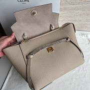 Celine Belt Bag Grained Calfskin Light Taupe 28x23x16cm - 3