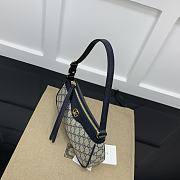 Gucci Ophidia Small Handbag Black 25x15x6.5cm - 5