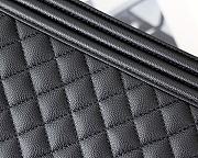 Chanel Leboy Bag Cowskin In Black With Silver Hardware - 6