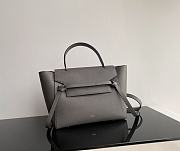 Celine Belt Bag Grained Calfskin Grey 28x23x16cm - 1