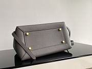 Celine Belt Bag Grained Calfskin Grey 28x23x16cm - 5