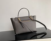 Celine Belt Bag Grained Calfskin Grey 28x23x16cm - 4