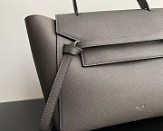 Celine Belt Bag Grained Calfskin Grey 28x23x16cm - 3