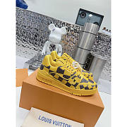 Louis Vuitton LV Trainer Sneaker Yellow - 1