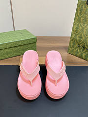 Gucci Slide Sandals Pink - 3