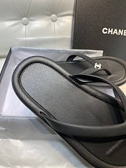 Chanel Black Slides 03 - 5