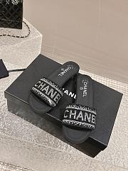 Chanel Black Slides 05 - 4