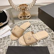 Chanel Beige Slides - 2