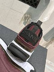 Chanel Wine Sneaker - 5