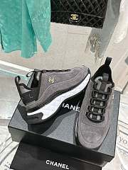 Chanel Grey Sneaker - 3