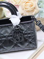 Dior Small Lady D-Sire My ABCDior Bag Black 26x15x8cm - 5