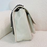 YSL Niki Bag White 28x20x8.5cm - 5