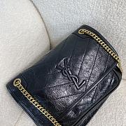 YSL Niki Baby Bag Black 21x16x7.5cm - 5