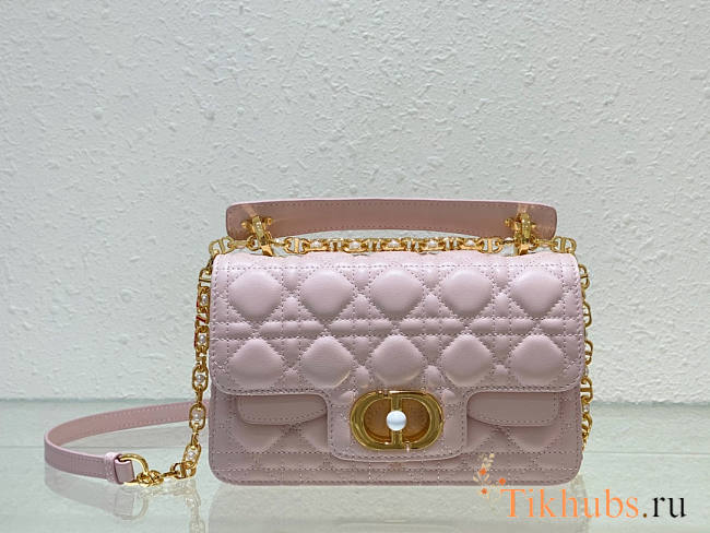 Dior Small Jolie Top Handle Bag Pink 22 x 14 x 8 cm - 1